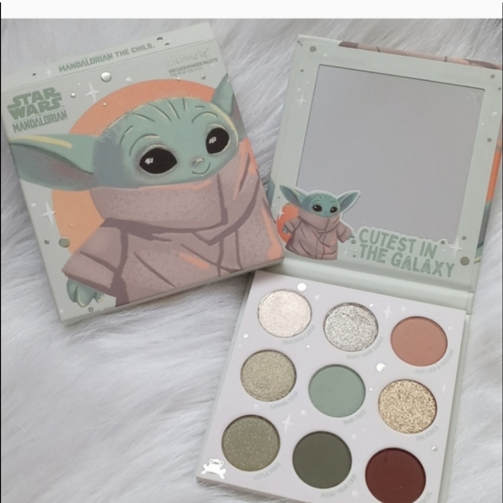 Colourpop The Mandalorian Child Eyeshadow Palette